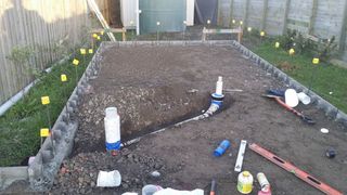 Pre-slab pipe out for minor dwelling