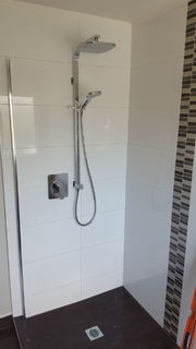 Shower fit-off after